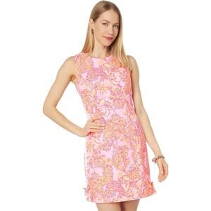 Lilly Pulitzer Mila Stretch Shift Dress Mandevilla Baby Days Bloom Sz 8 NWT